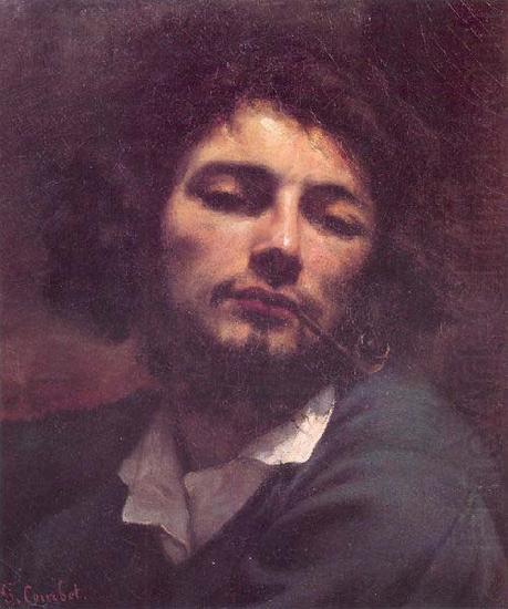 Gustave Courbet The man with a pipe china oil painting image
